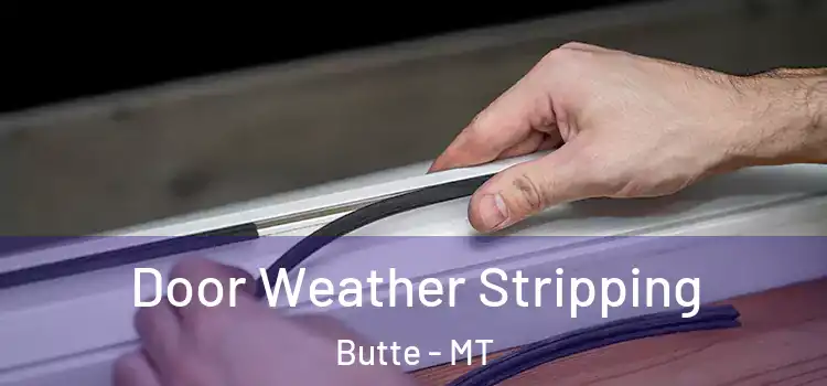 Door Weather Stripping Butte - MT
