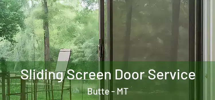Sliding Screen Door Service Butte - MT